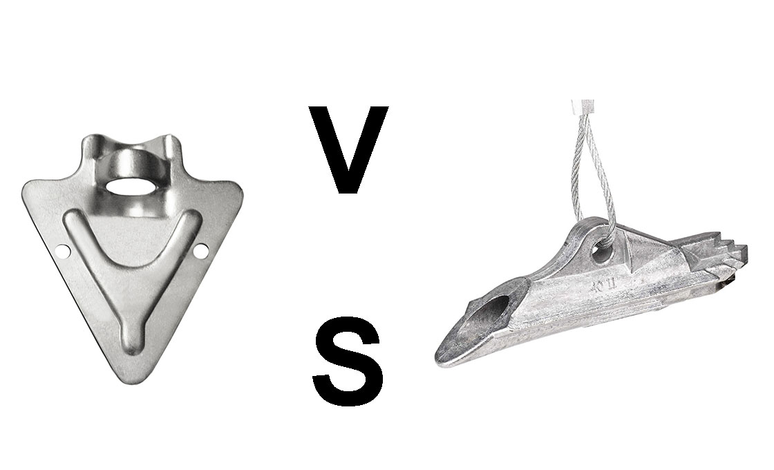 Arrowhead Anchors VS Duckbill Anchors