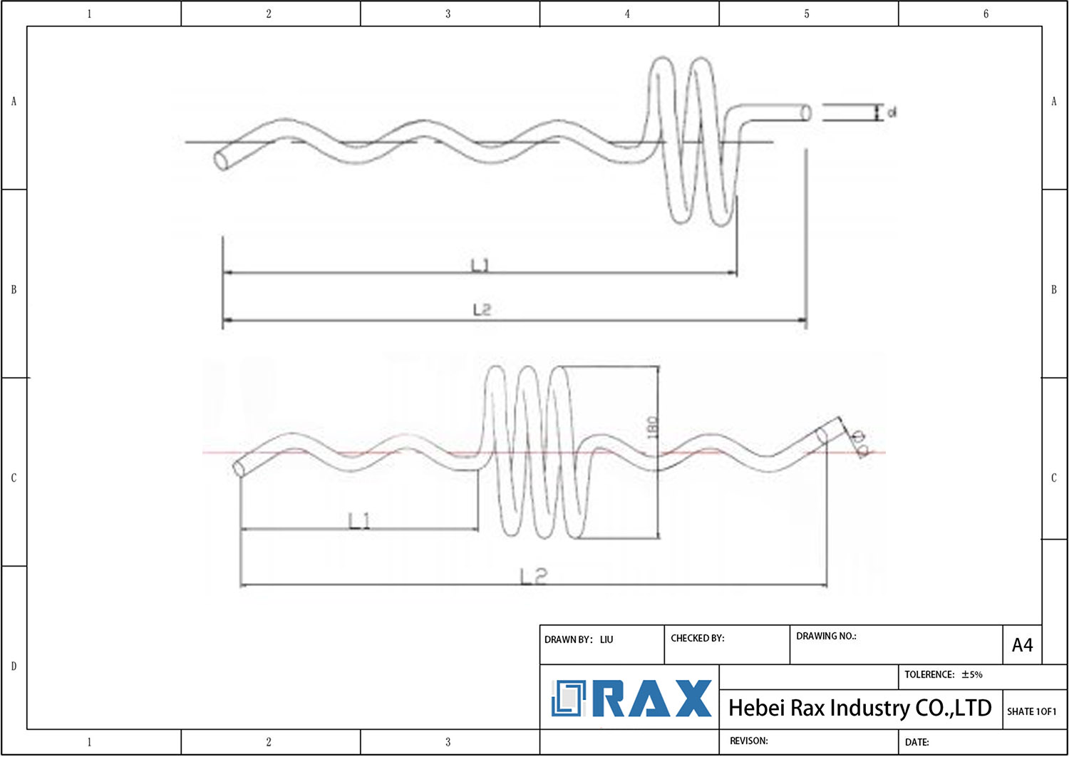 Optical Fiber Bird Flight Diverter Drawing